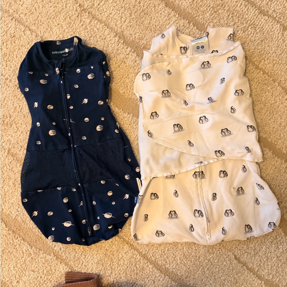 Two Baby Sleep Sacks